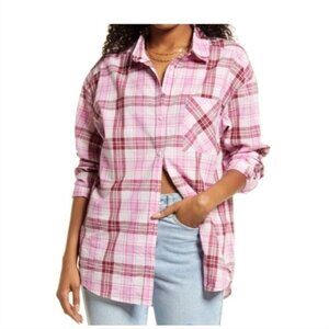 BP summer plaid shirt NWOT